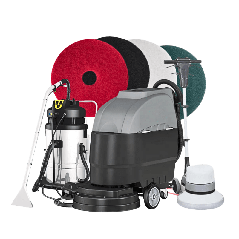 Commercial floor scrubber dryer