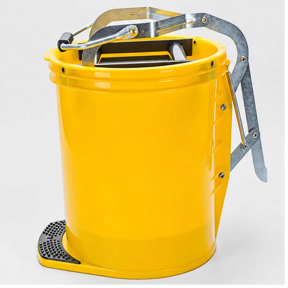 Moral Clean 25 L Mop Bucket with Metal Wringer MC-MW-250 front view