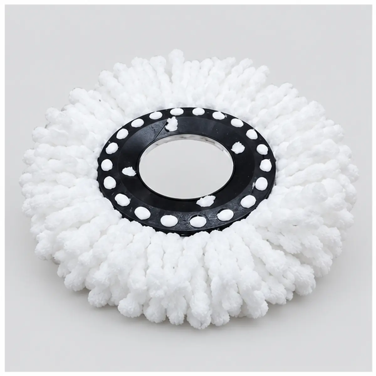 Moral Clean Round Microfiber Spin Mop Refill MC-MR-360 front view