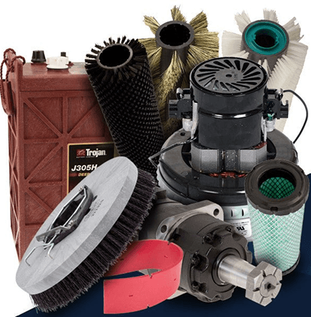 Parts Replacement for commercial cleaning equipment